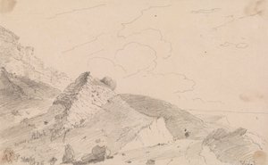Poblíž Blackgang Chine, Isle of Wight od Capt. Thomas Hastings