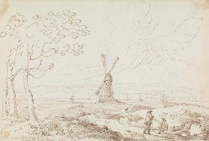 Poblíž Gravesend z High Road od Capt. Thomas Hastings