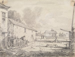 Na pláži Hastings, 12. října 1820 od Capt. Thomas Hastings