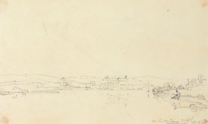 Na Medině poblíž Cowes, Isle of Wight od Capt. Thomas Hastings