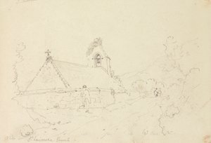 Kostel svatého Vavřince, Isle of Wight od Capt. Thomas Hastings