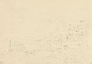 Sandown Bay, Isle of Wight, srpen 1828