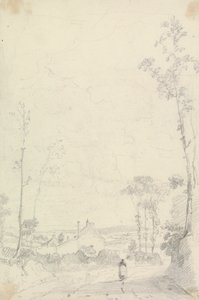 Náčrt domu podél silnice Heathland od Capt. Thomas Hastings