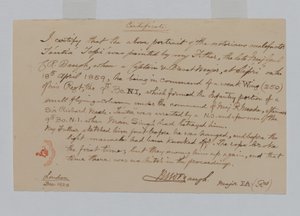 Tantia Topi, vůdce indických rebelů od Captain C.R. Baugh