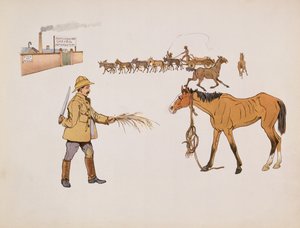 Do továrny Chevril, z The Leaguer of Ladysmith, 1900