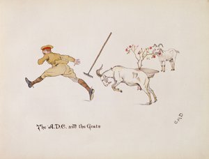 A.D.C. and the Goats, z The Leaguer of Ladysmith, 1900