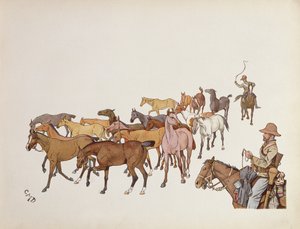 The Volunteers Ponies, z The Leaguer of Ladysmith, 1900