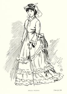 Postava Dickense: Bella Wilfer (litho)
