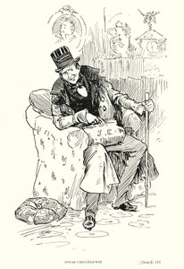 Postava Dickense: Jonas Chuzzlewit (litho)