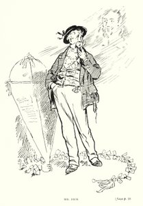 Postava Dickense: Mr Dick (litho)