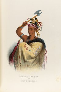 Soi-En-Ga-Rah-Ta nebo král Hendrick, od Captain Seth Eastman