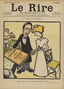 Předvečer manželství, ilustrace pro Le Rire
