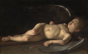 Spící Amor