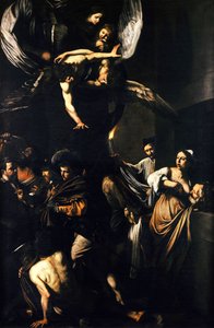 Sedm skutků milosrdenství od Caravaggio