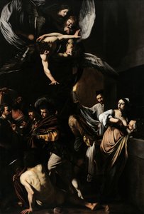 Sedm skutků milosrdenství od Caravaggio
