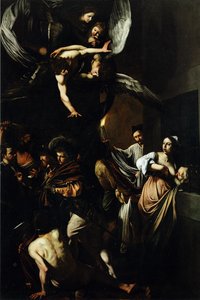 Sedm skutků milosrdenství od Caravaggio