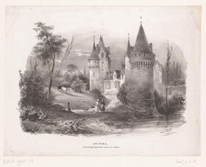 Kasteel Pictura (název série na objektu) od Carel Christiaan Antony Last