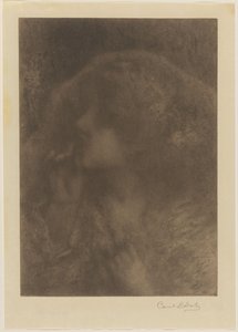 nevěsta od Carel Lodewijk Dake (signed by artist)