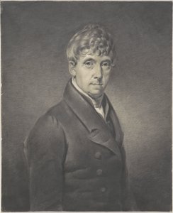 Portrét van Charles Howard Hodges od Carel Lodewijk Hansen