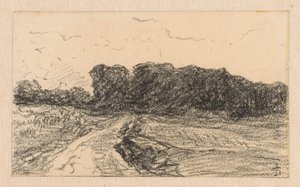 Linden-allee, silnice na Bresserberg v Kleve od Carel Nicolaas Storm van 