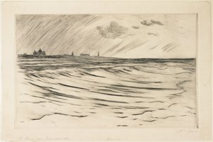 Marine Surf od Carel Nicolaas Storm van 