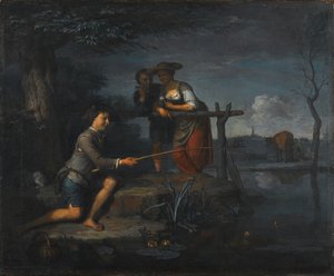 Rybář od Carel de Moor (II)