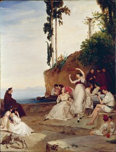Tarantella od Carl Blechen