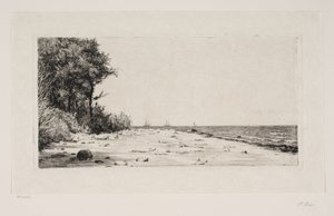 Ze severního pobřeží Zélandu. Plantáž Hornbæk od Carl Bloch