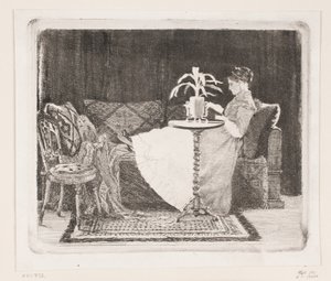 Paní čtení od Carl Bloch