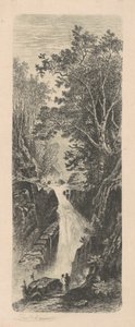 Vodopád, pohoří Cumberland
