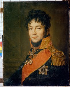 Portrét hraběte Evgrafa Fedotoviče Komarovského (1769-1843) - Malířství Carl Christian Vogel von Vogelstein (1788-1868), huile sur toile, 67x52 cm - Portrét hraběte Evgrafa Fedotoviče Komarovského, Olej na plátně Carl Christian Stagel von Vogelstein -
