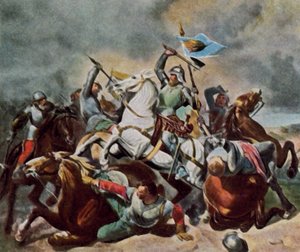 Albrecht Achilles v bitvě s Norimberčany