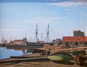 Larsens Plads v Kodani od Carl Dahl