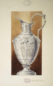 Návrh Ewer. Cyklus Věno velkokněžny Marie Pavlovny, 1907-1908