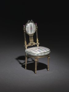 Miniaturní židle, 1896-1906 od Carl Fabergé