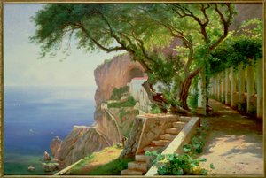 Amalfi (olej na plátně)