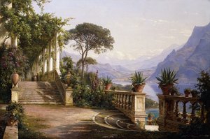 Lodžie Fra Como, 1880 od Carl Frederick Aagaard