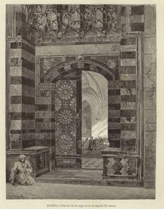 Egypt – brána do mešity Al-Azhar