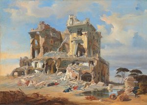 Bitva o Casino dei Quattro Venti během obléhání Říma, 1849