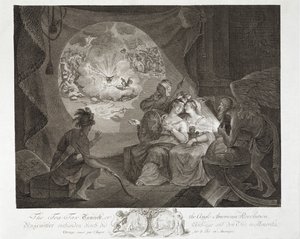 Tea-Tax Tempest neboli anglo-americká revoluce od Carl Gottlieb (attr.to) Guttenberg