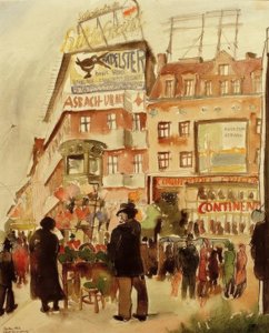 Berlín, Potsdamer Platz od Carl Grossberg