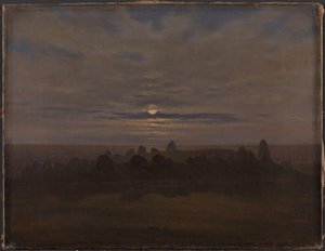 Mohyla z doby kamenné od Carl Gustav Carus