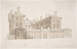 Stará admiralita v Londýně od Carl Gustav Carus