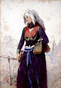 Jeptiška v Bavorsku od Carl Haag