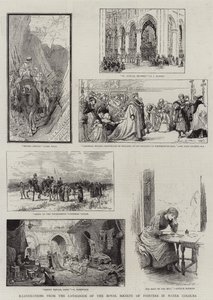 Ilustrace z katalogu Královské společnosti malířů ve vodových barvách od Carl Haag