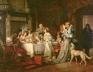 Návrat, 1870 od Carl Heinrich Hoff