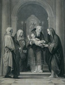 Oběť v chrámu od Carl Heinrich Rahl