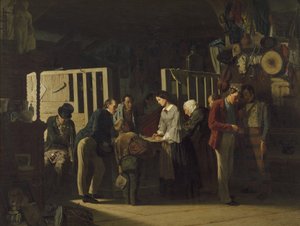 Zastavárna II, 1859 od Carl Hendrik d Unker