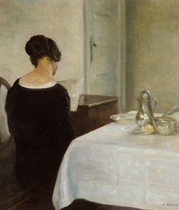 Dopis (olej na plátně) od Carl Holsoe