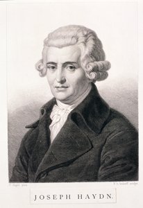 Joseph Haydn (1732-1809) ryl F.A. Andorff od Carl Jager